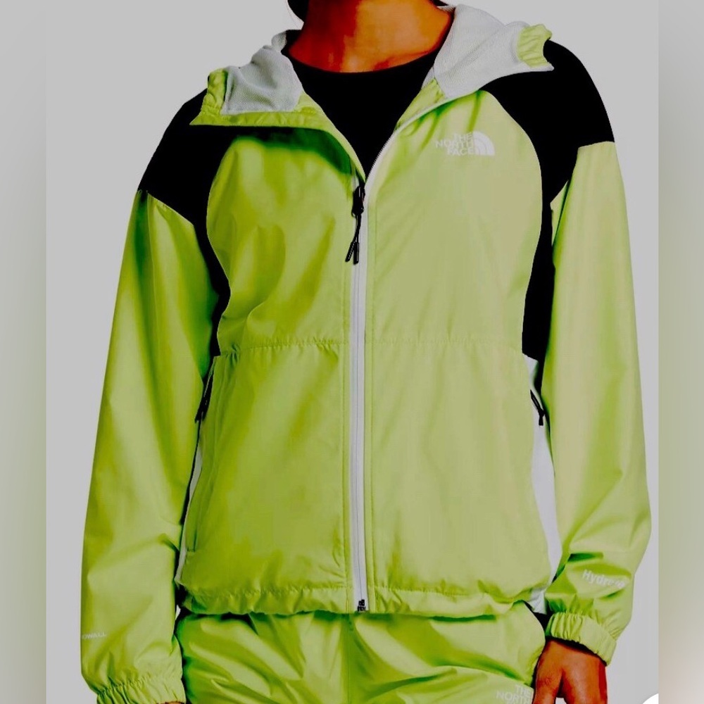 The North Face size XXL neon yellow windbreaker